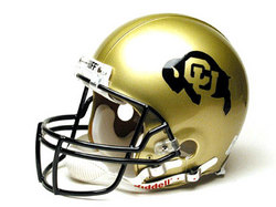 Colorado Golden Buffaloes Full Size Authentic "ProLine" NCAA Helmet by Riddell
