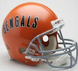 Cincinnati Bengals 1968 to 1979 Riddell Full Authentic Throwback Helmet 