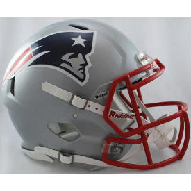 New England Patriots Authentic Speed Football Helmet
