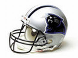 Carolina Panthers Full Size "Deluxe" Replica NFL Helmet