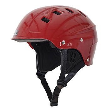 NRS Chaos Helmet Gloss Red