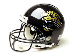 Jacksonville Jaguars Full Size Authentic "ProLine" NFL Helmet by Riddell