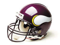 Minnesota Vikings Full Size Authentic "ProLine" NFL Helmet by Riddell