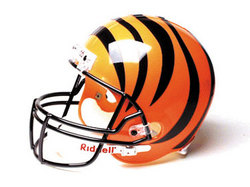 Cincinnati Bengals Full Size "Deluxe" Replica NFL Helmet by Riddell