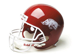 Arkansas Razorbacks Full Size "Deluxe" Replica NCAA Helmet 