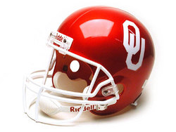 Oklahoma Sooners Full Size "Deluxe" Replica NCAA Helmet 